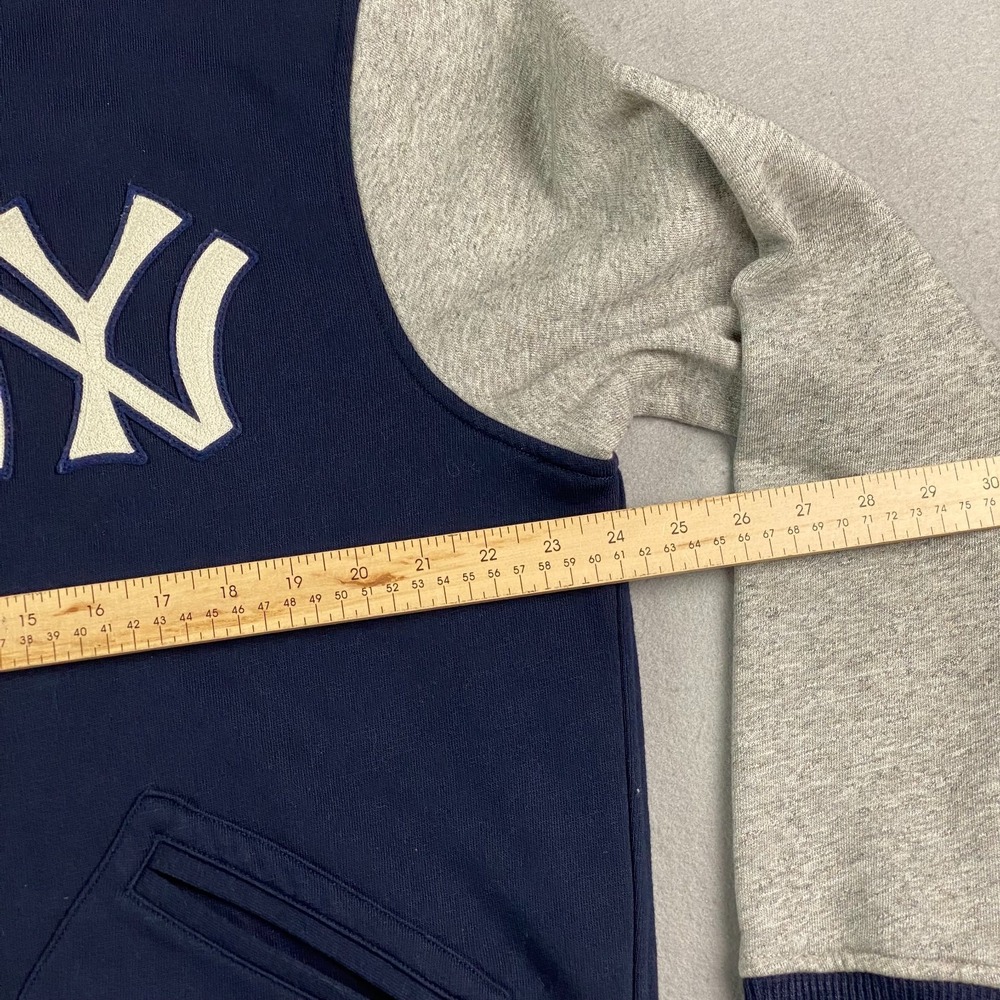 Polo Ralph Lauren New York Yankees Mens Jacket L bronx Bomber fleece Navy NWT - Picture 13 of 15